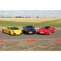 Triple Supercar Driving Blast with High Speed Passenger Ride in Surrey