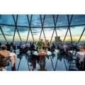 Three Course Meal with Cocktails for Two at Searcys at The Gherkin