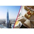 The View from The Shard and Afternoon Tea at Hilton Westminster for Two