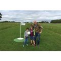 Family Round of Kick Golf for Two Adults and Two Children